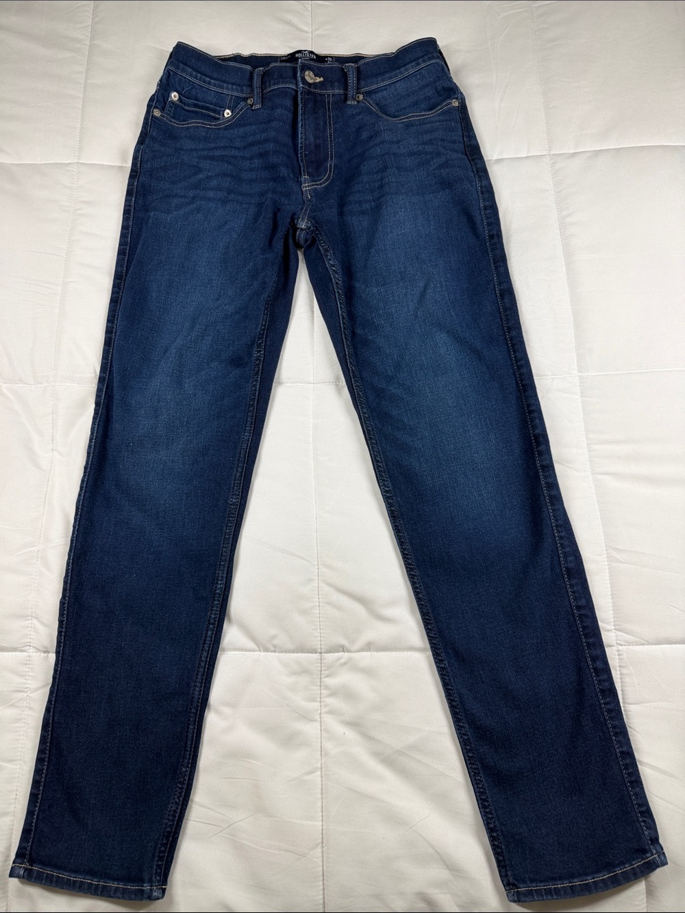 Hollister Men’s Deep Indigo Straight Jeans